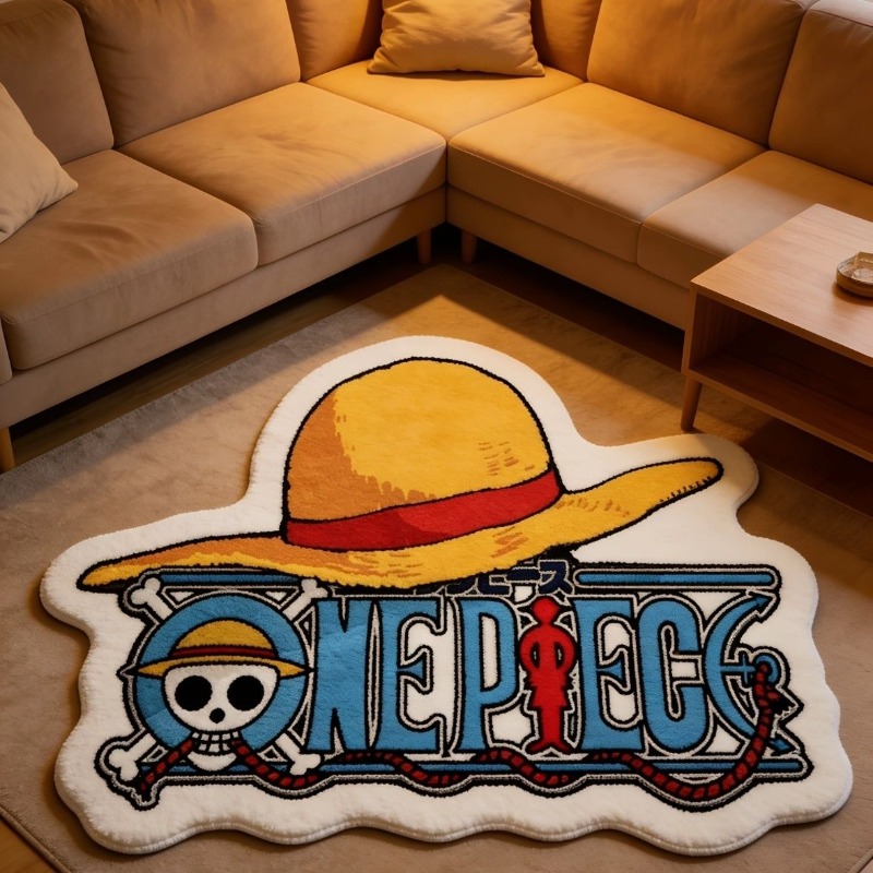 Home Bar Cafe - One Piece Anime Spliced Area Rug