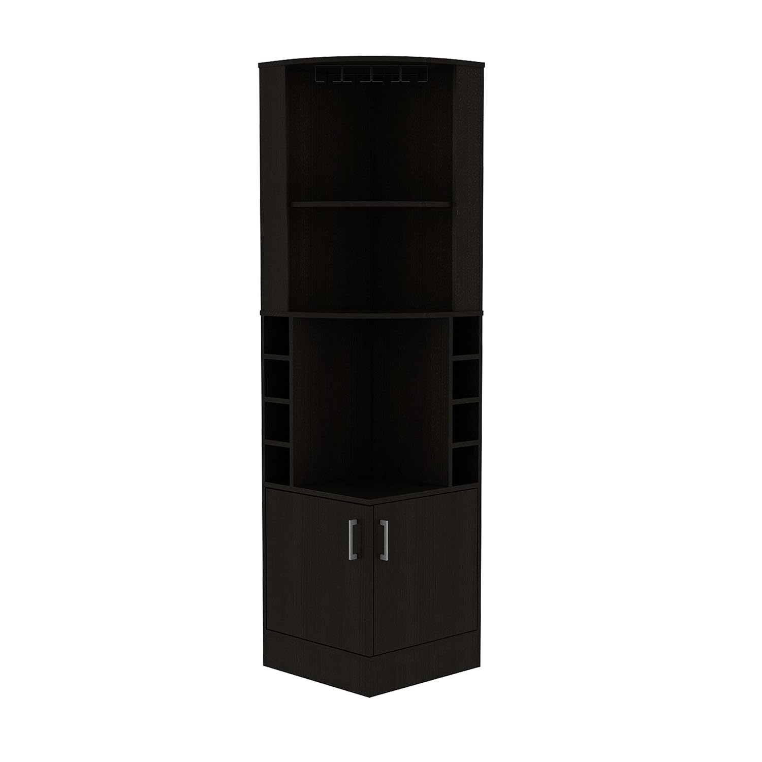 Corner Bar Cabinet with 2 Shel - Home Bar Shelves review and price