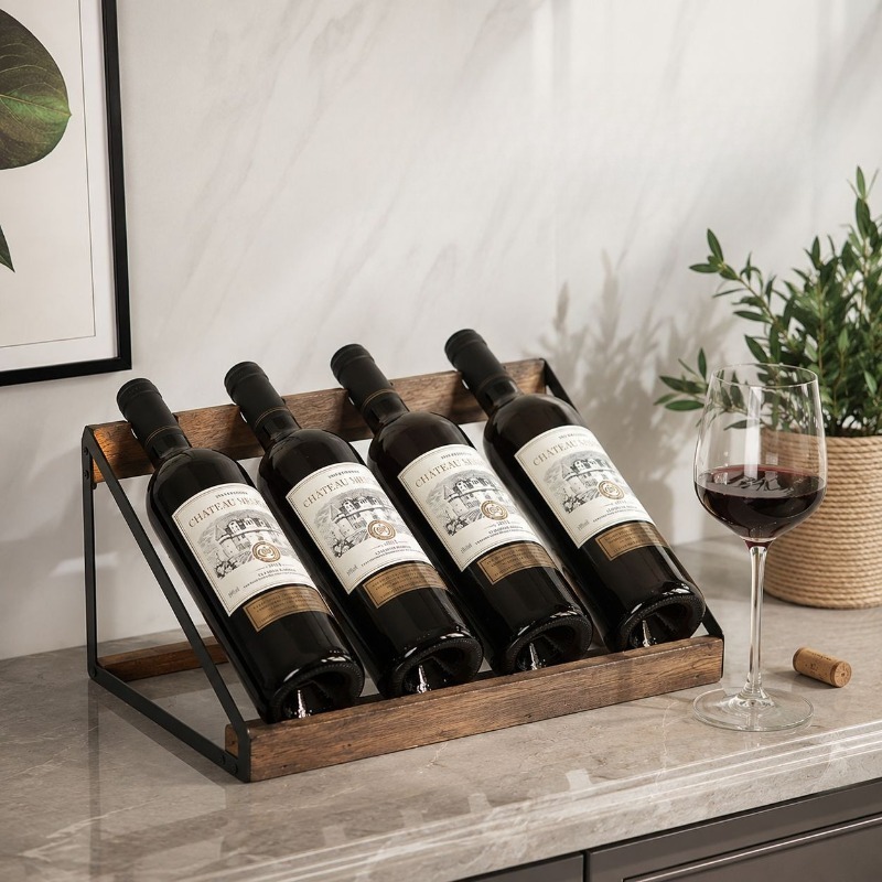 Home Bar Wooden Wine Rack Wine - Home Bar Shelves review and price