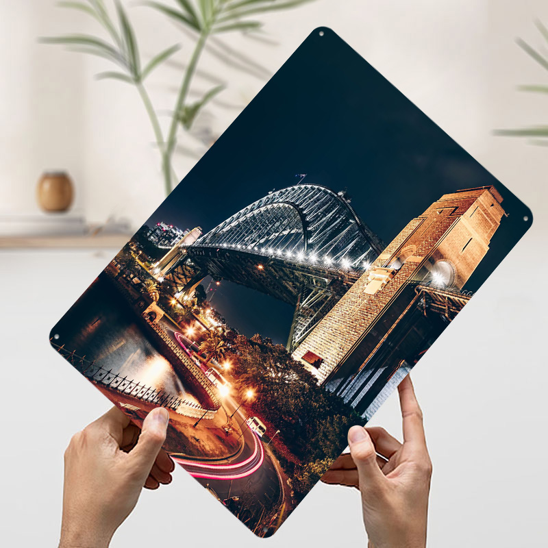 Sydney Harbour Bridge Poster C - Home Bar Sydney review and price