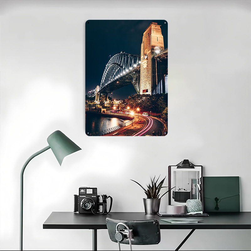 Sydney Harbour Bridge Poster C - Home Bar Sydney review and price