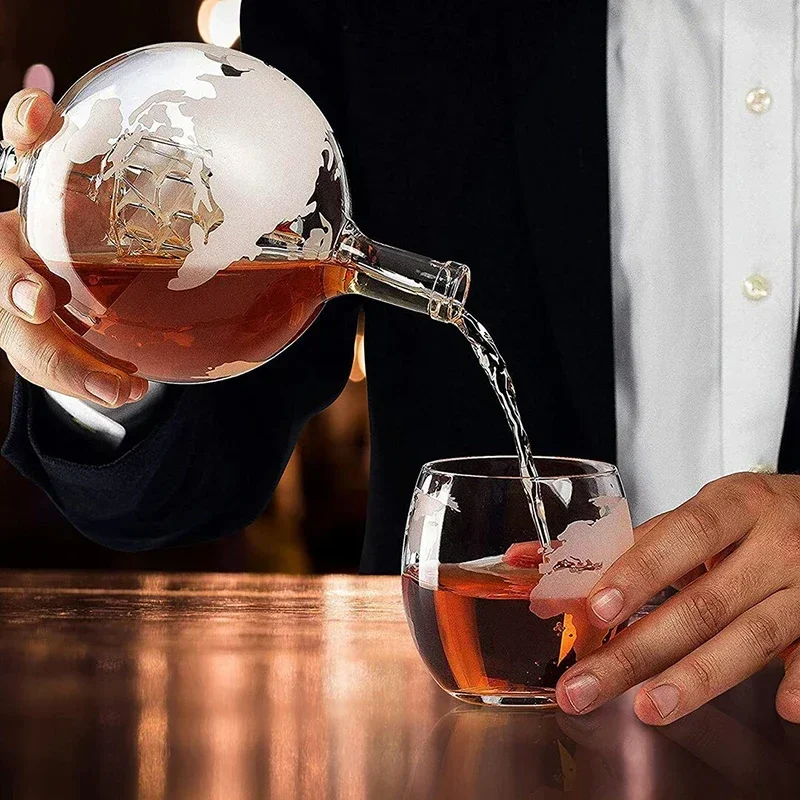 Creative Globe Decanter Set wi - Decanter Globe Set review and price