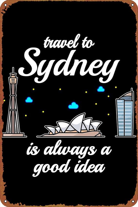 1p,Travel to Sydney Poster Sig - Home Bar Sydney review and price