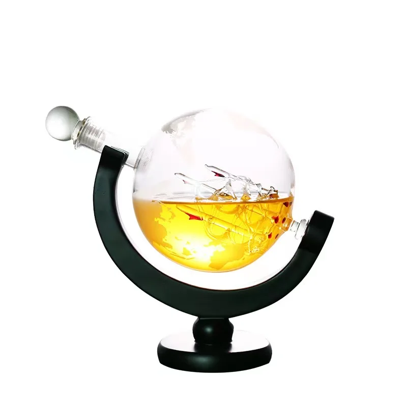 Whiskey Glass Set Crystal Glob - Decanter Globe Set review and price
