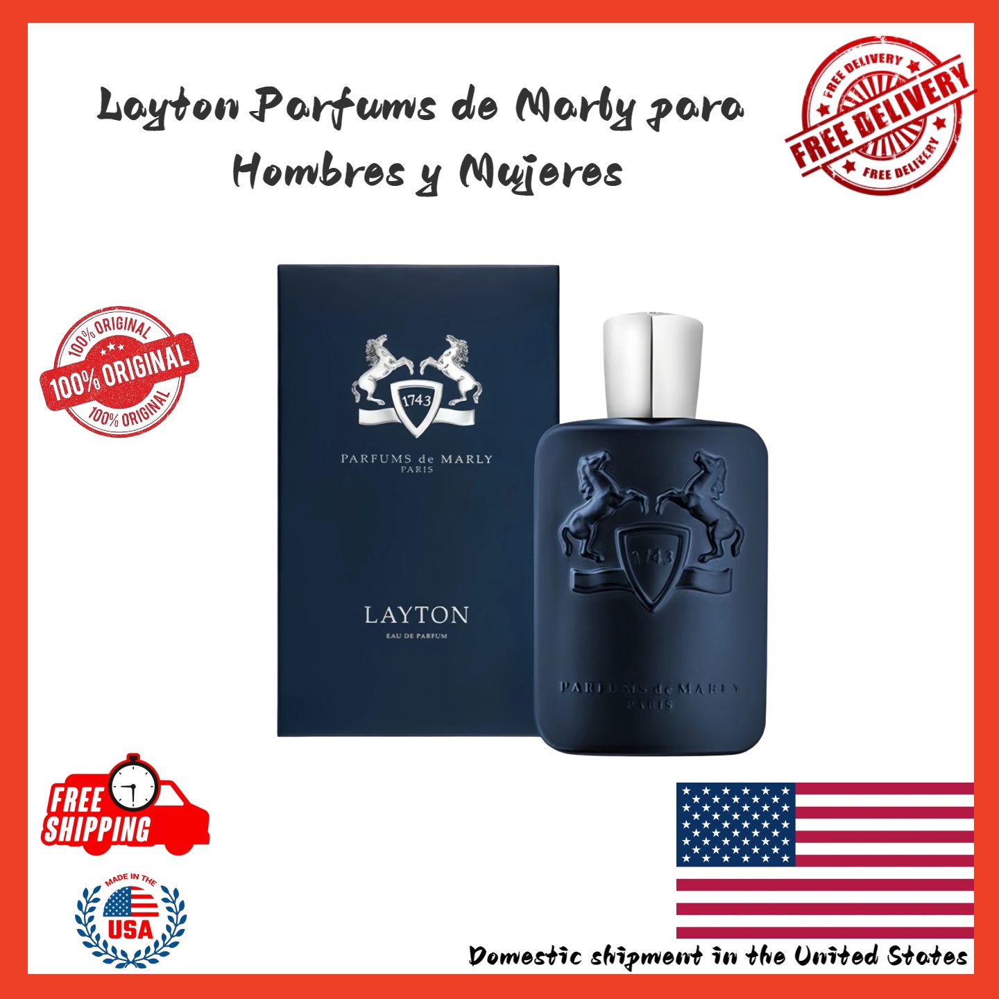 Parfums De Marly Layton 4.2oz  - Home Bar Accessories review and price