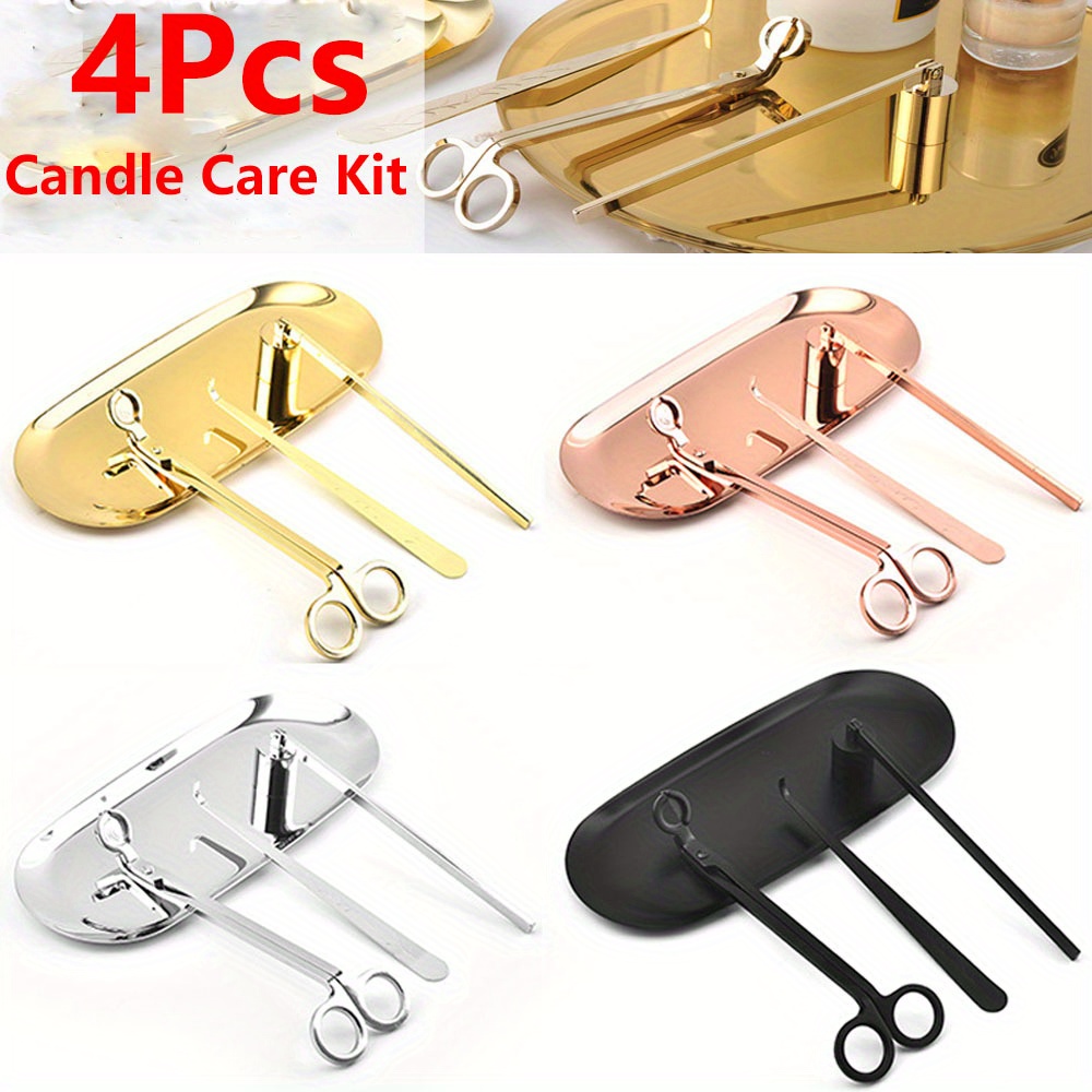 4pcs/set Luxury Candle Care Ki - Home Barbershop review and price