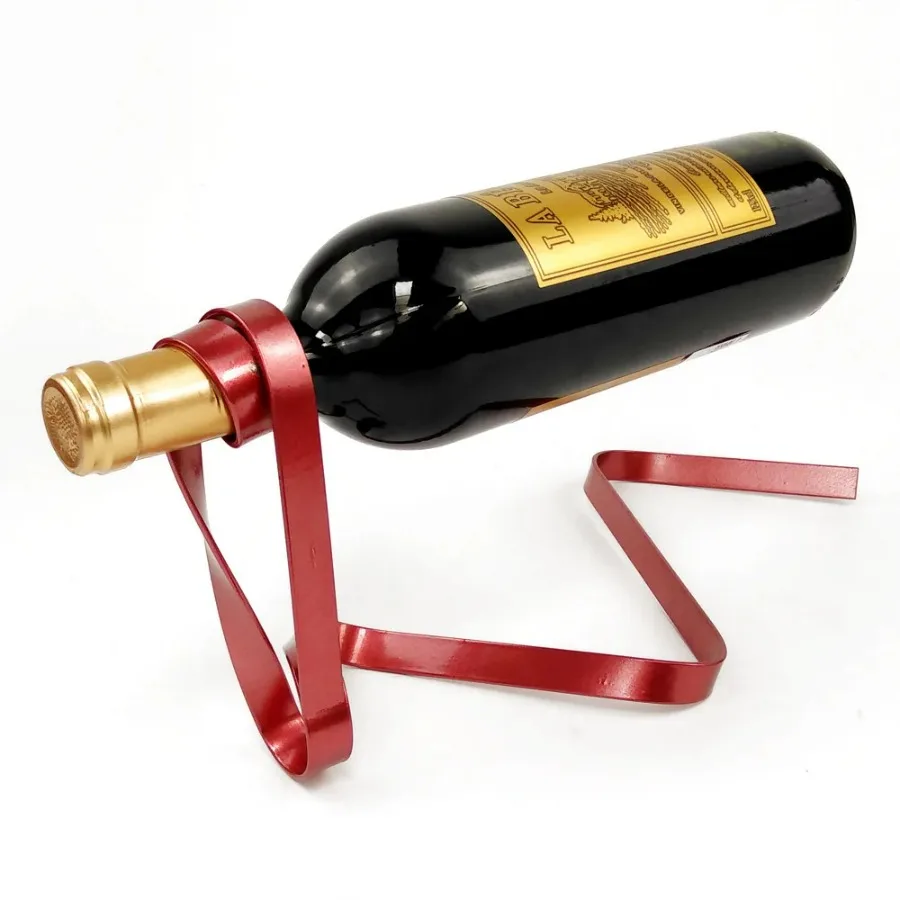 Colorful Ribbon Iron Wine Bott - Home Bar Shelves review and price