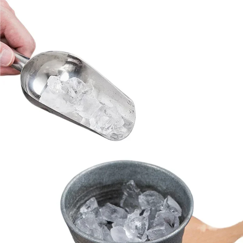 Stainless-Steel Ice Cube Scoop - Ice Pick Pick review and price