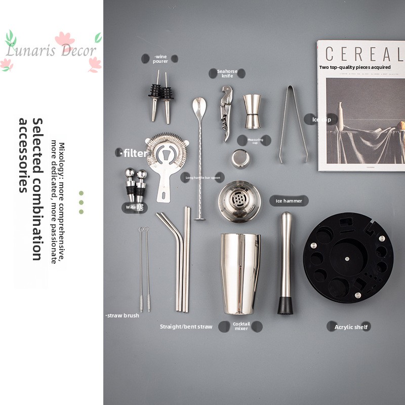 Complete Bartending Tools Kit  - Boston Shaker Set review and price
