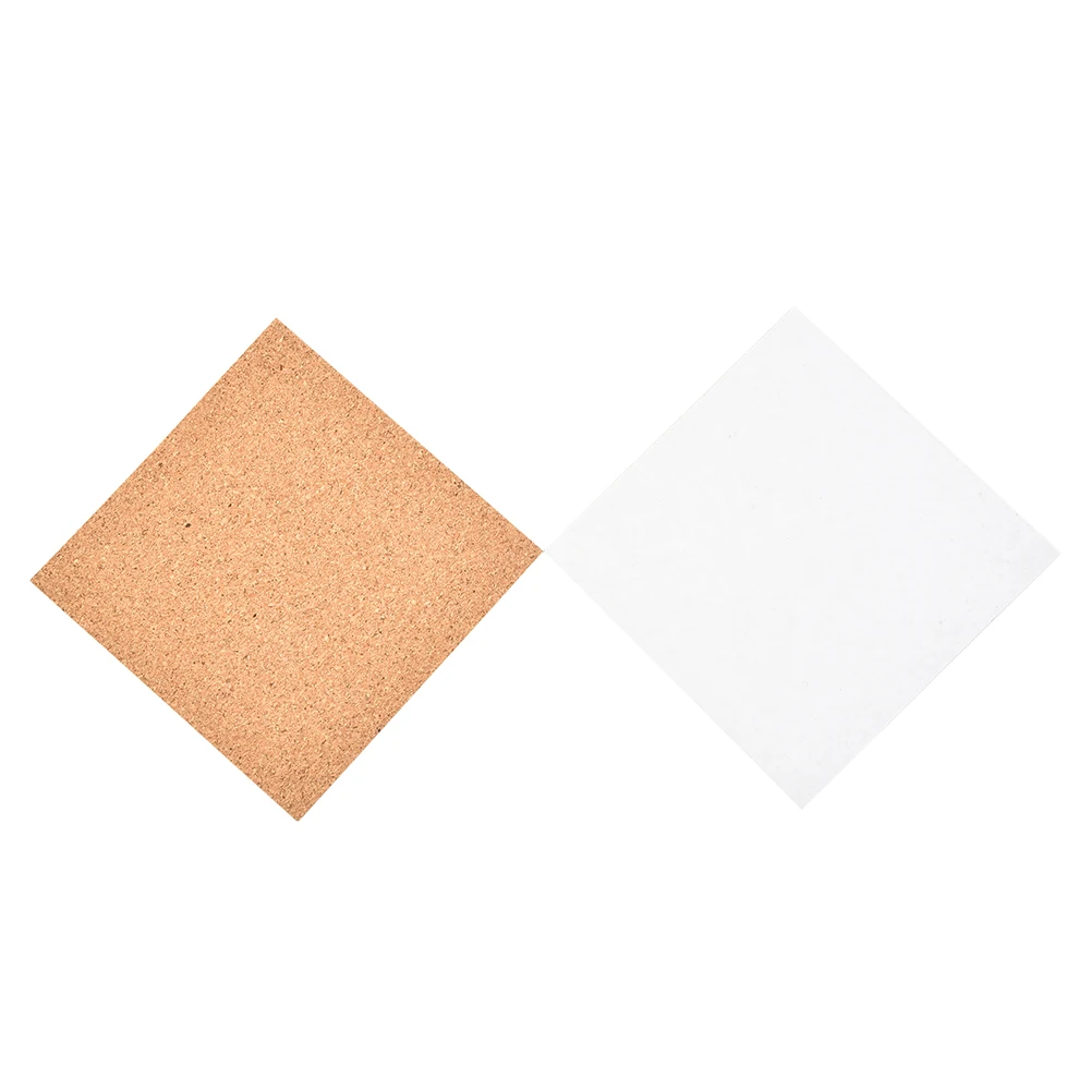 10Pcs Cork Coasters Square Cor - Home Bar Supplies review and price