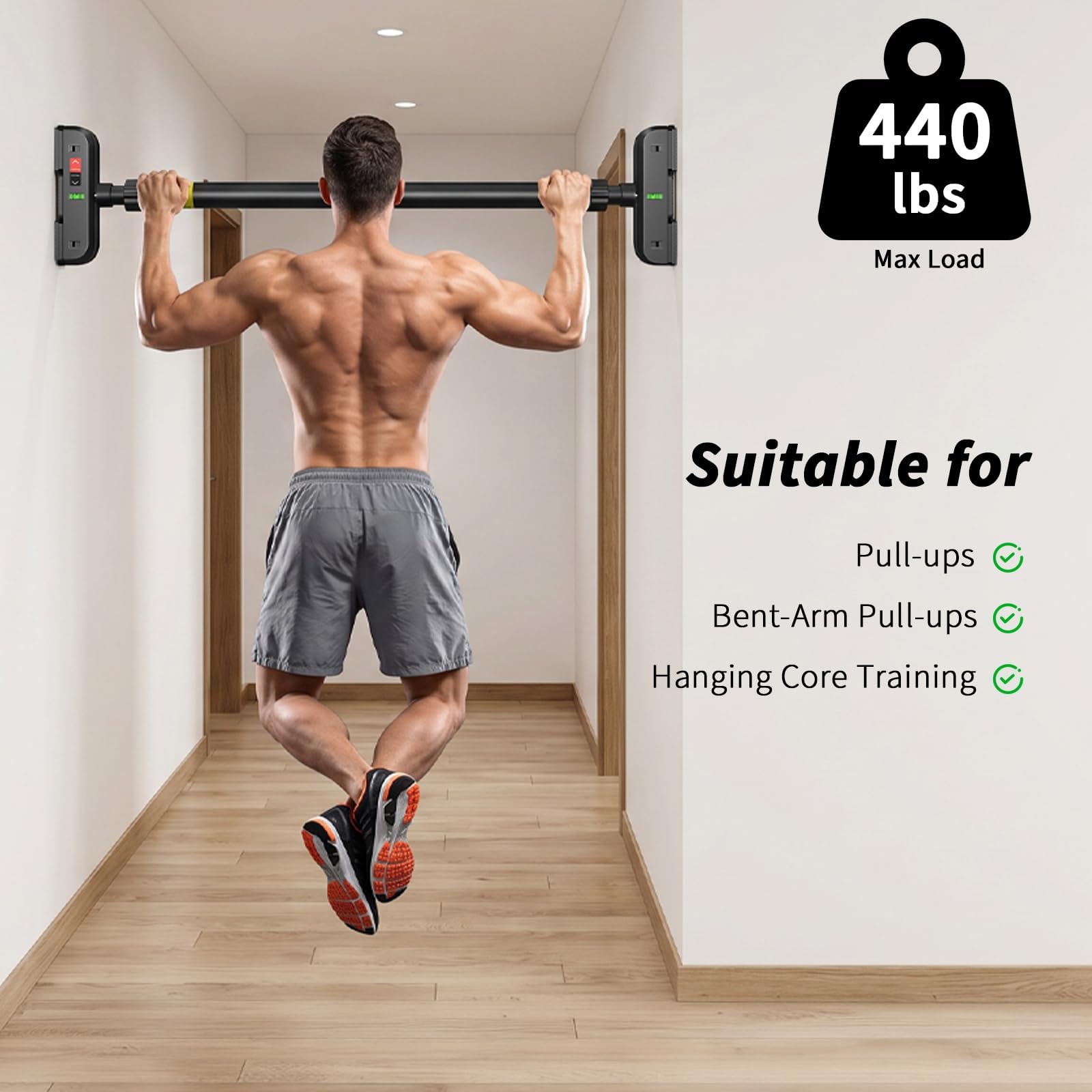 Doorway Pull Up Bar No Screws  - Home Bar Setup review and price