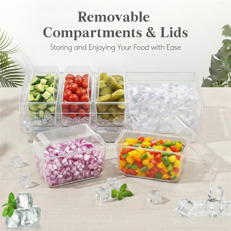 AB46-For Bar Supplies, Chilled - Garnish Tray Set review and price
