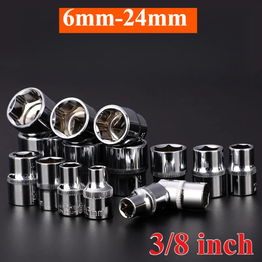 3/8 Short Socket 6-24mm Extern - Home Bar Supplies review and price