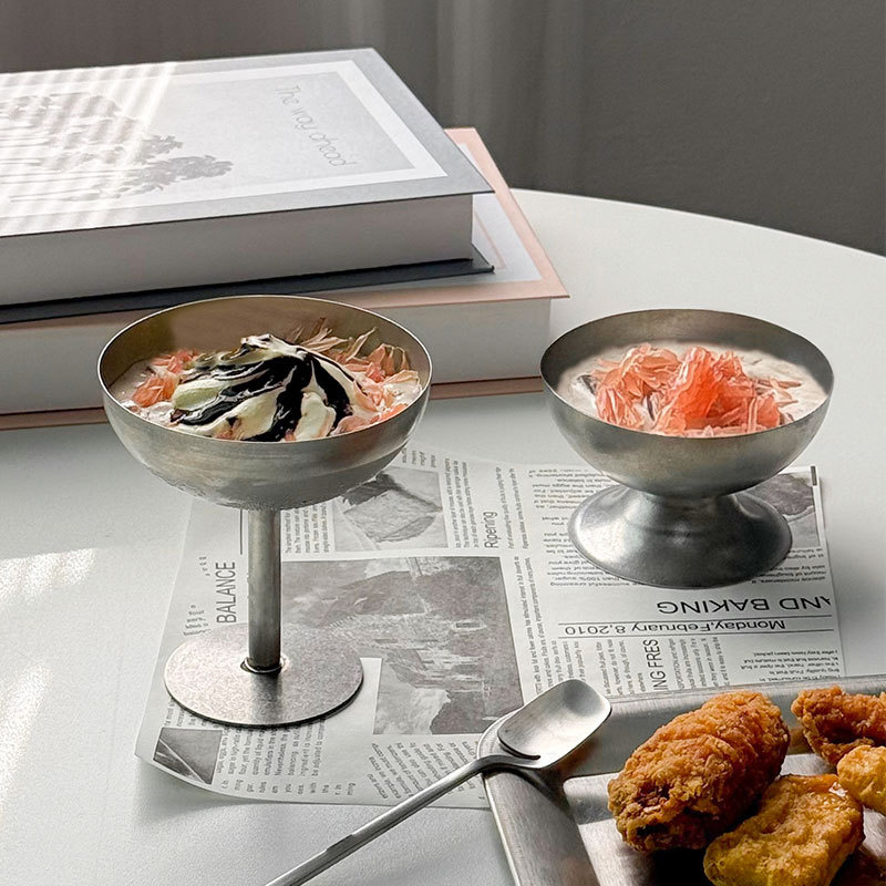Stainless Steel Ice Cream Cup  - Home Bar Supplies review and price