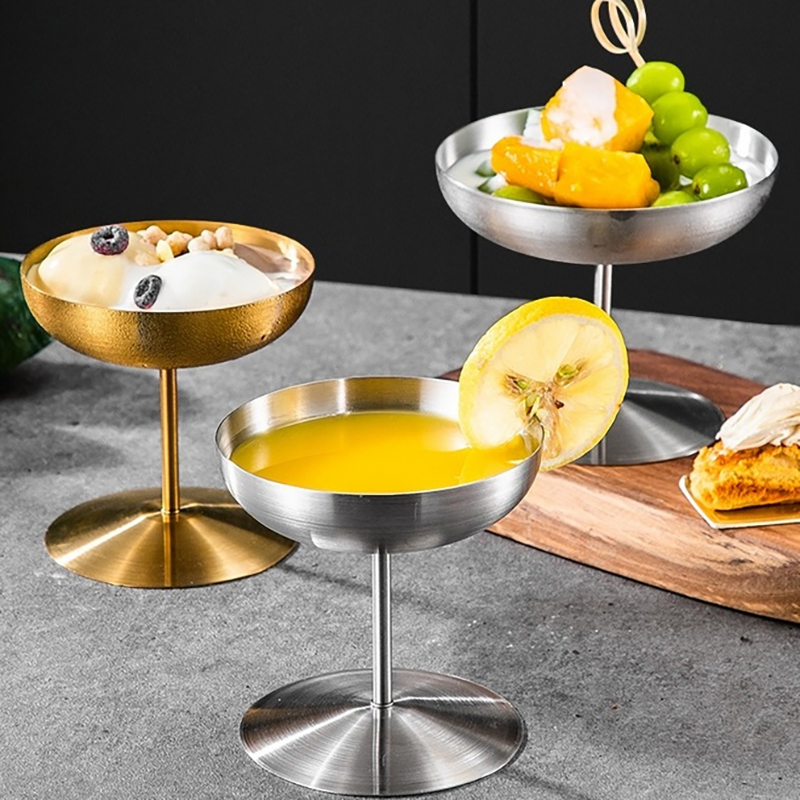 Stainless Steel Ice Cream Cup  - Home Bar Supplies review and price