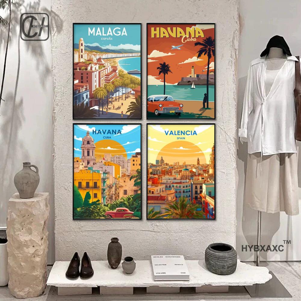 Spain Travel Poster Paris Gran - Home Barcelona review and price
