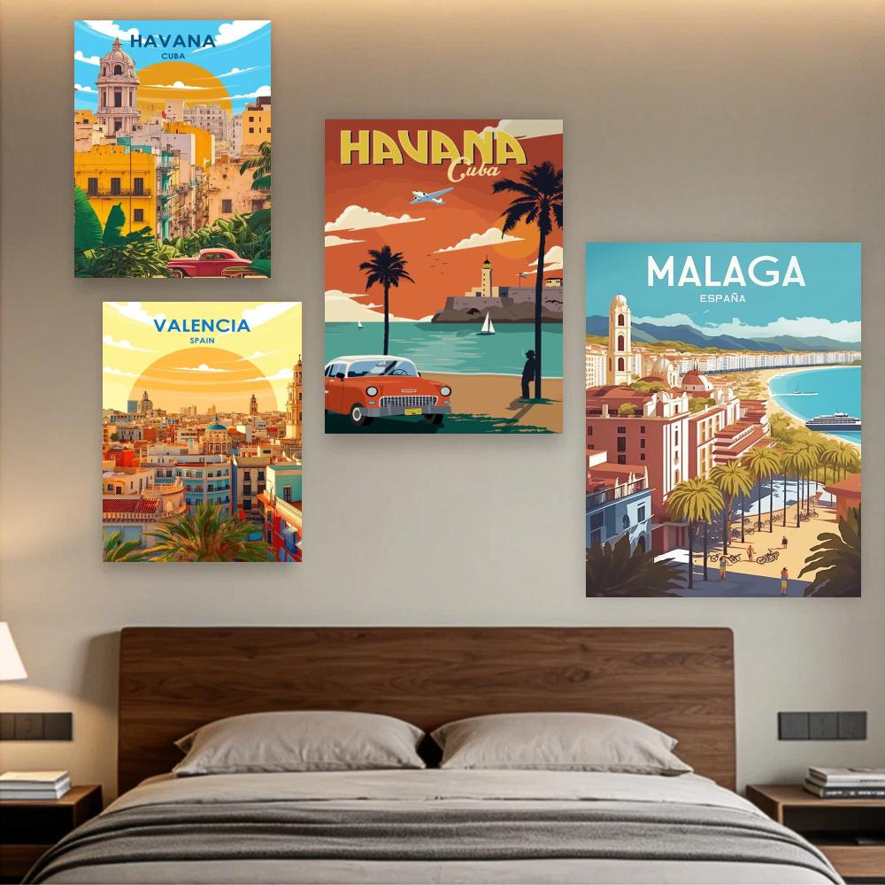 Spain Travel Poster Paris Gran - Home Barcelona review and price