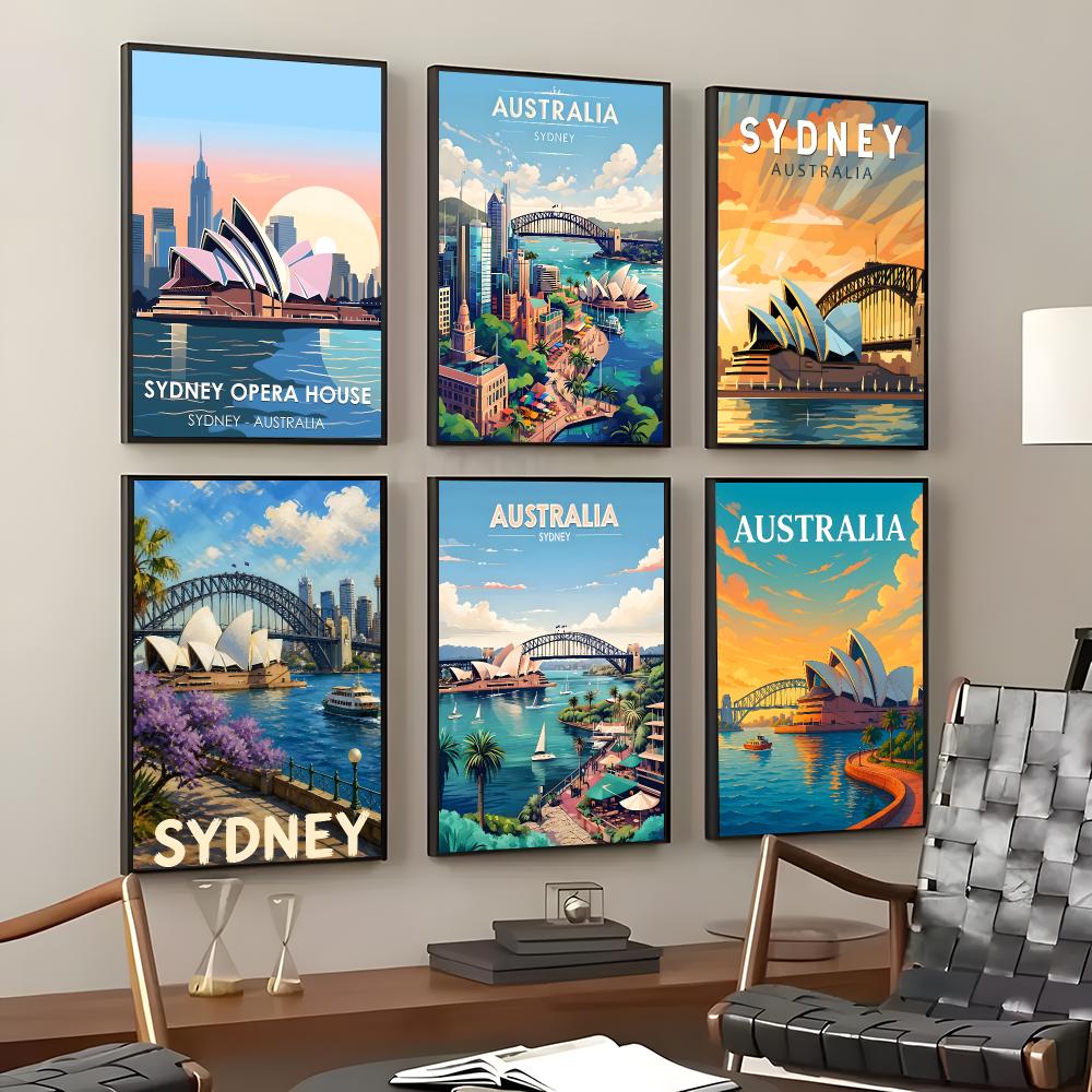 Art Sydney Travel Art Poster S - Home Bar Sydney review and price