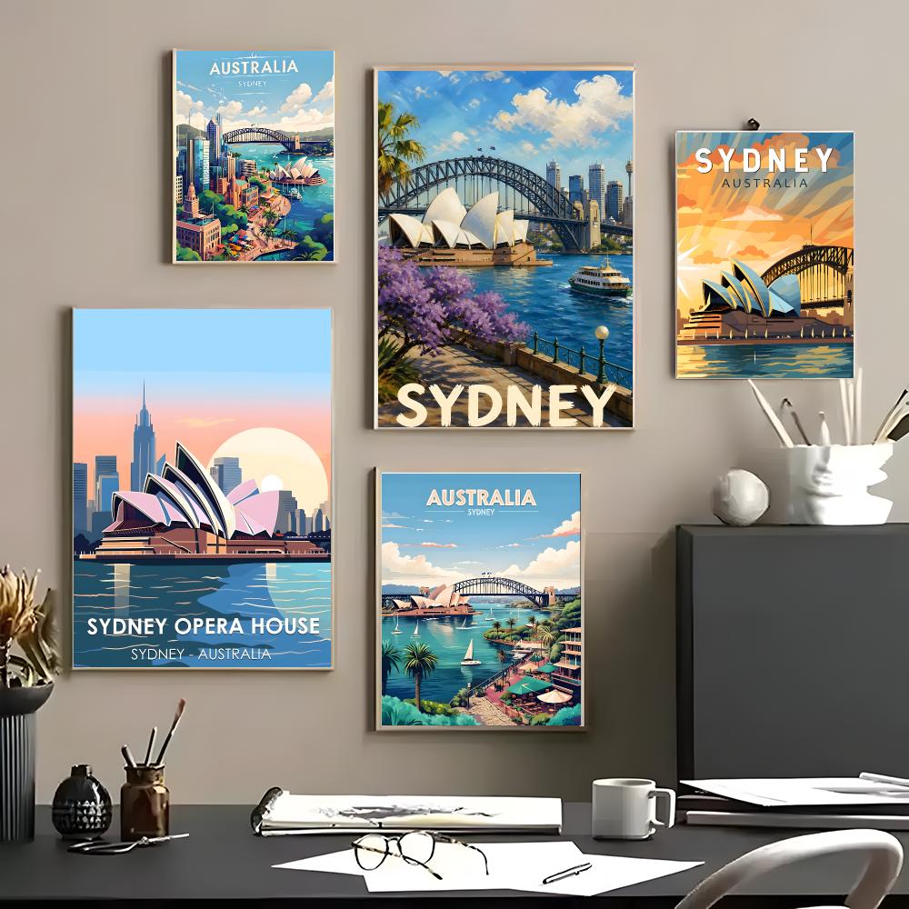 Art Sydney Travel Art Poster S - Home Bar Sydney review and price