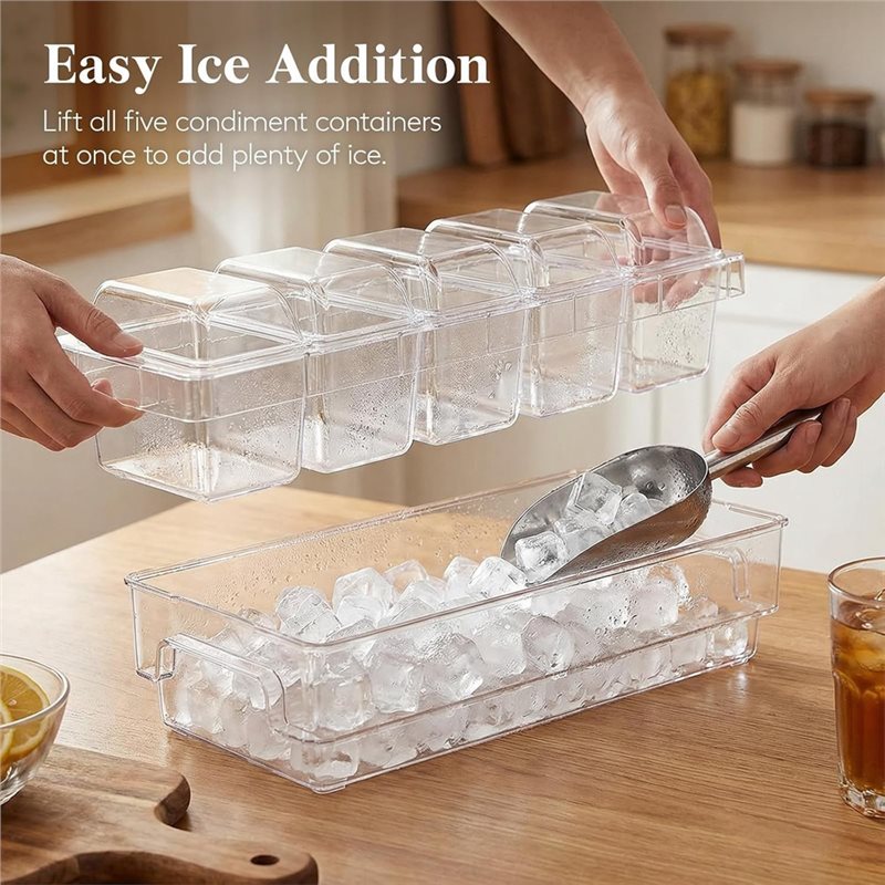 A27F-For Bar Supplies Taco For - Garnish Tray Set review and price