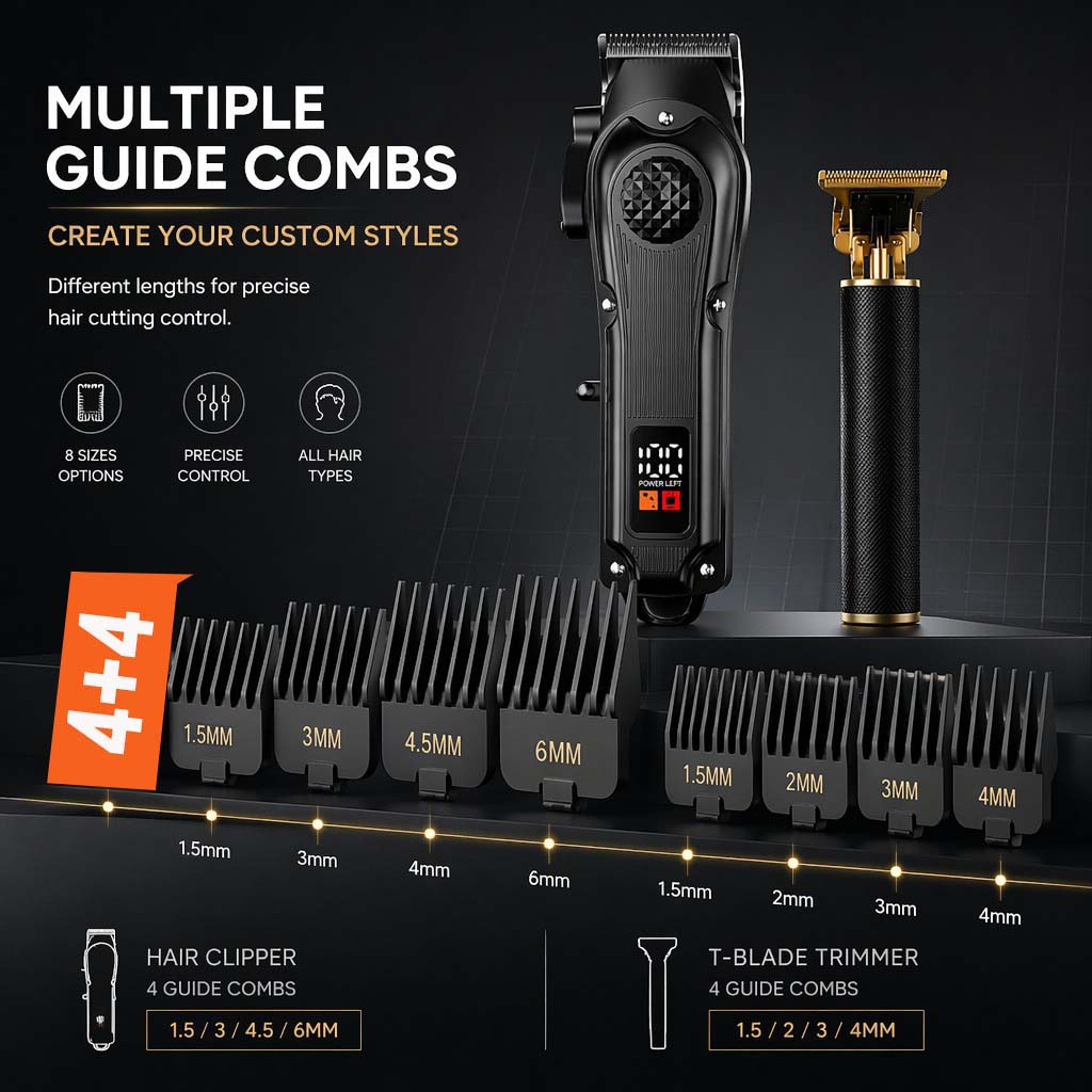 4-in-1 Men's Hair Clipper Set  - Home Barbershop review and price