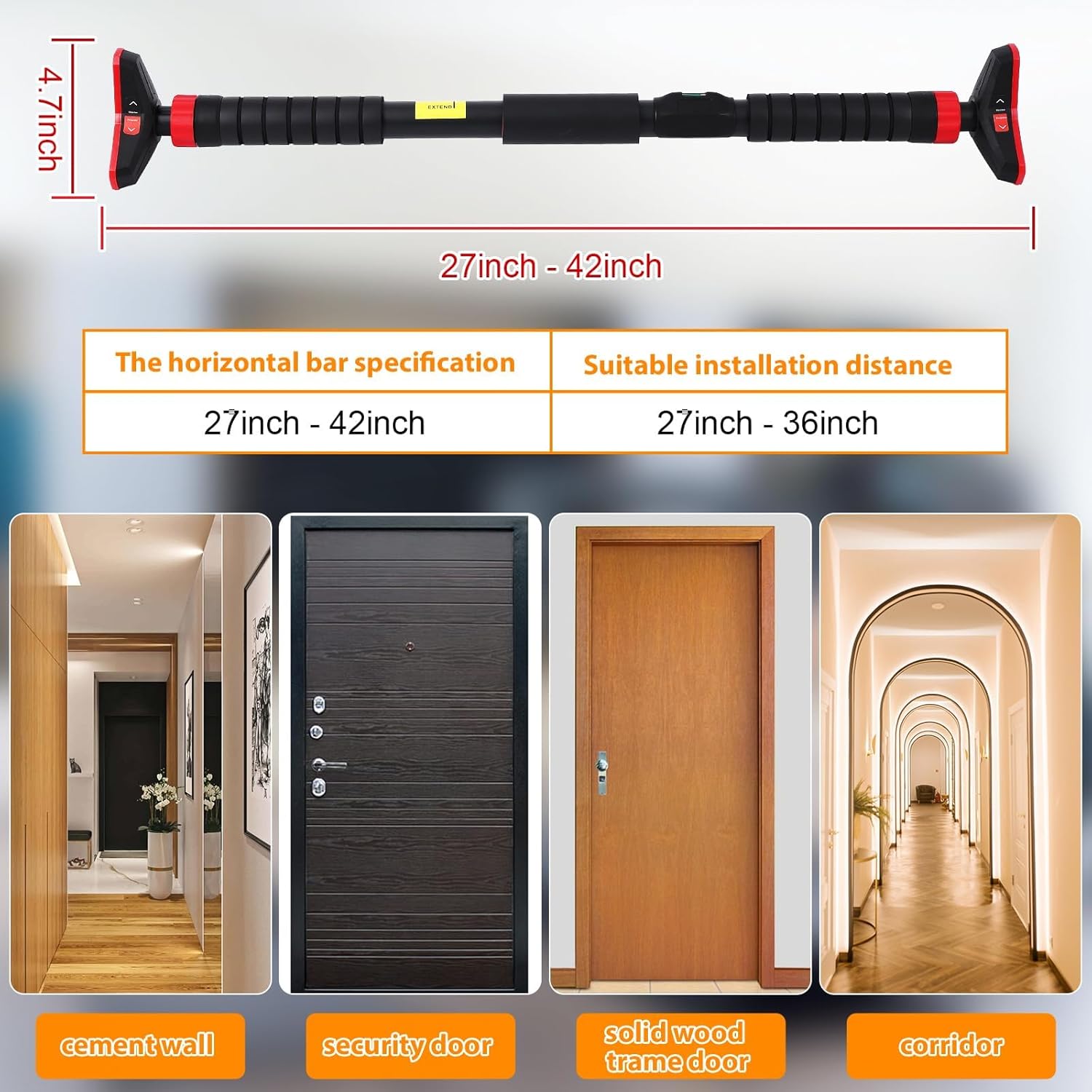 Pull-Up Bar,Chin Up Bar for Do - Home Bar Setup review and price