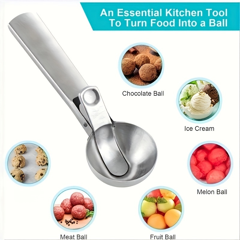 2PCS Ice Cream Spoon Stainless - Ice Pick Pick review and price