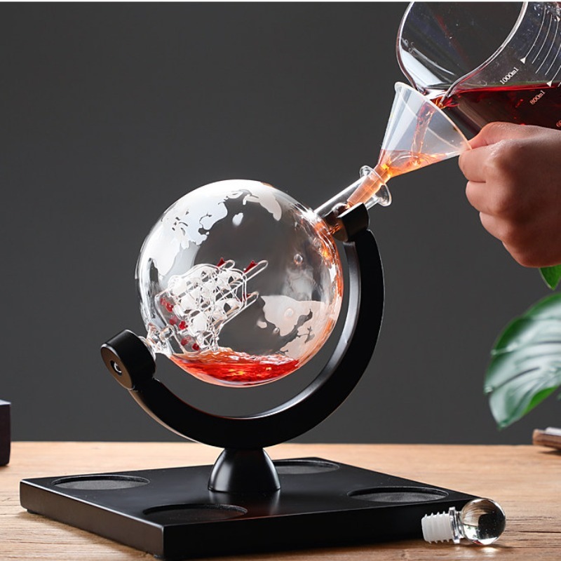 Decorative Globe Wine Decanter - Decanter Globe Set review and price