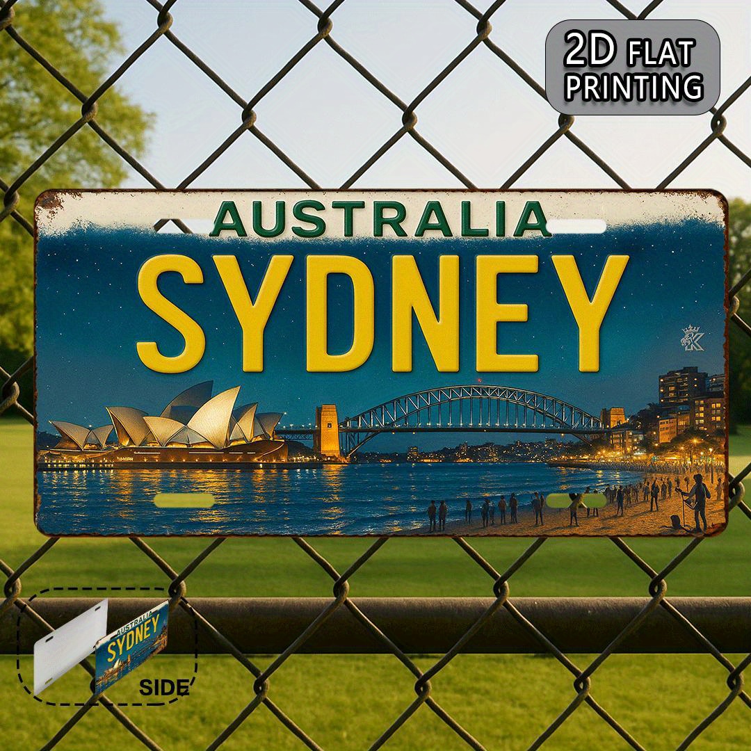 Australia Sydney License Plate - Home Bar Sydney review and price