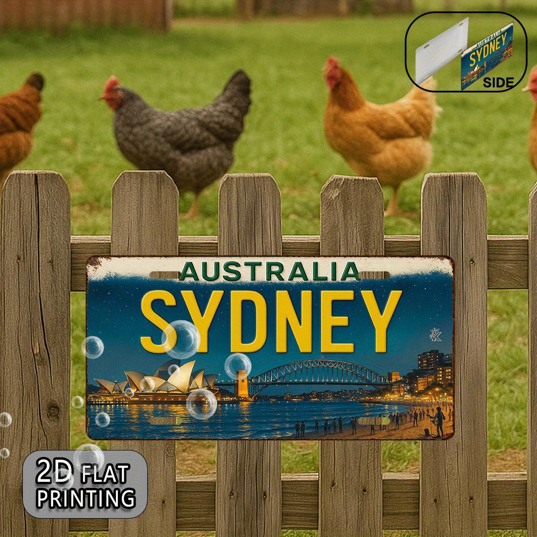 Australia Sydney License Plate - Home Bar Sydney review and price