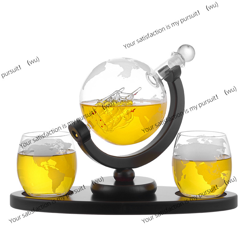 Whiskey Decanter Globe Set wit - Decanter Globe Set review and price