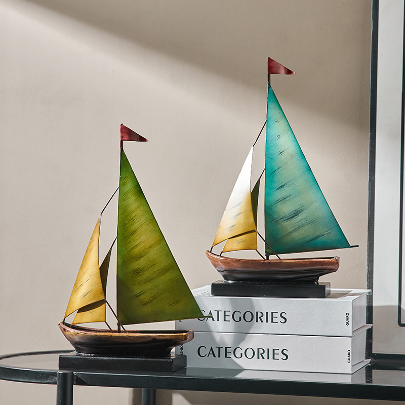 Creative Sailboat Model Orname - Home Bar Setup review and price