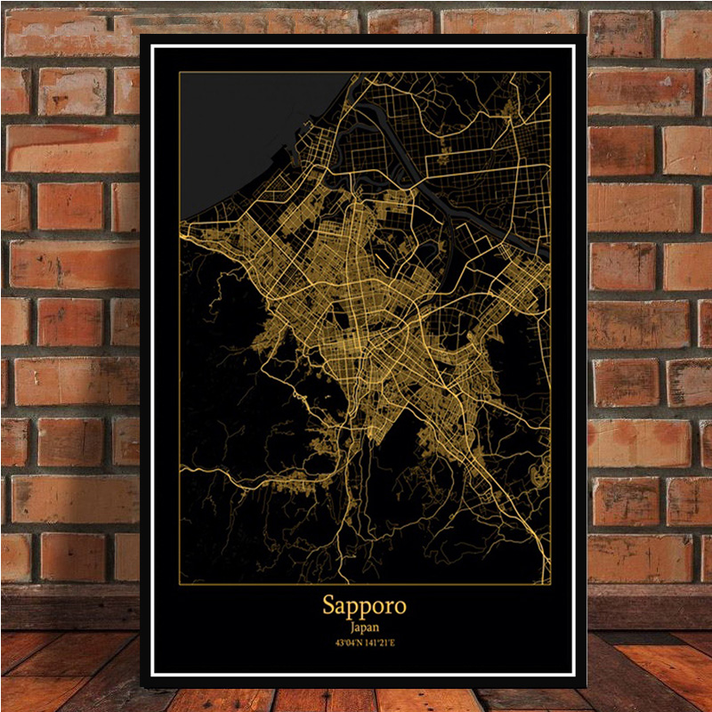 Poster Prints Amsterdam Tokyo  - Home Barcelona review and price