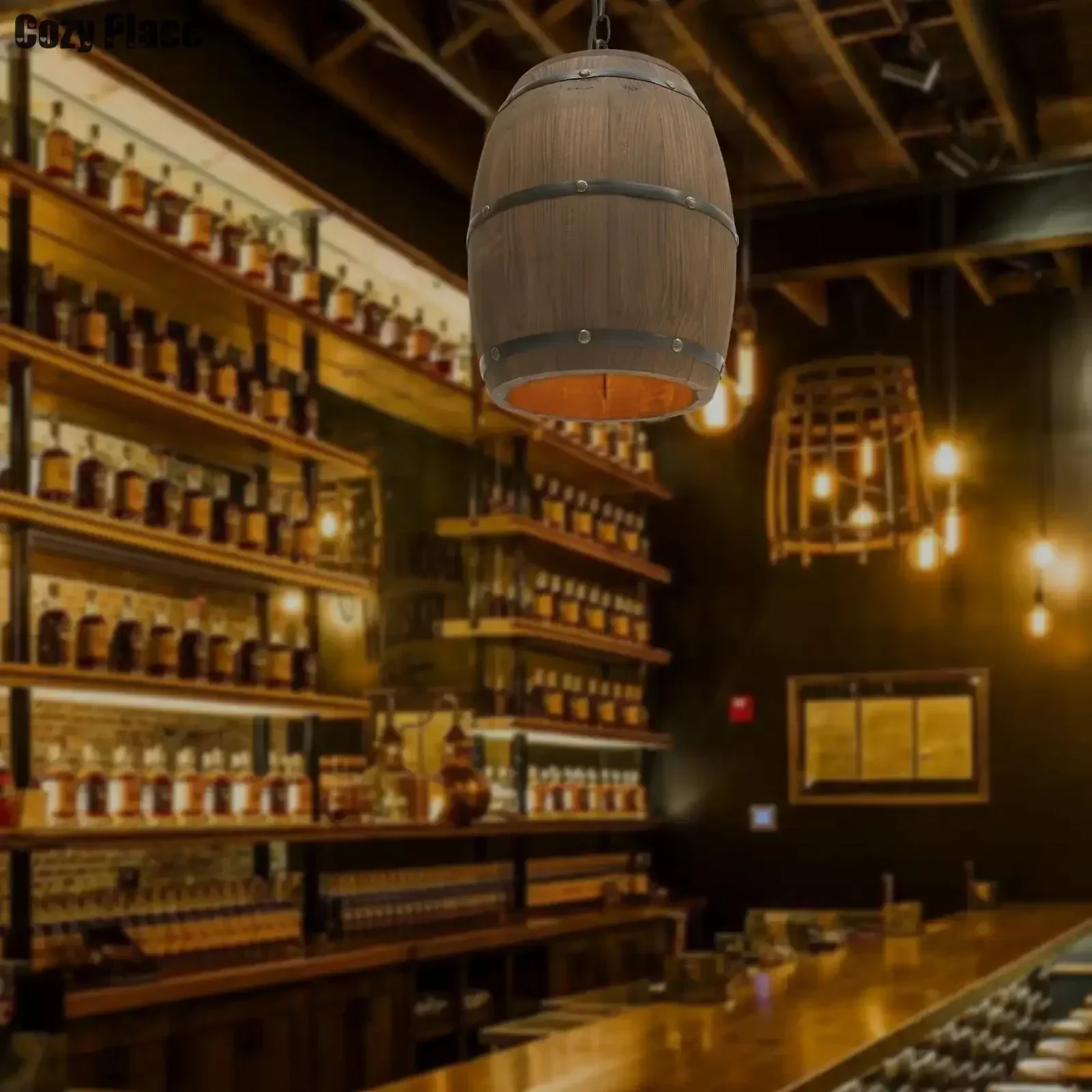 Rustic Lamp Vintage Chandelier - Home Bar Cafe review and price