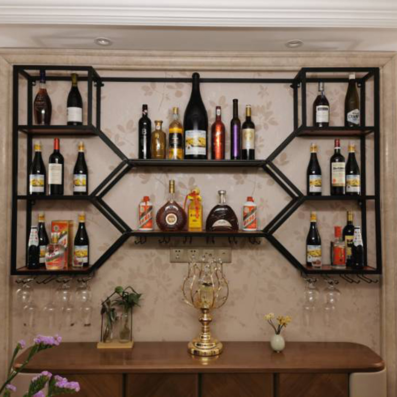 Metal Shelves Wine Cabinet Liv - Home Bar Shelves review and price