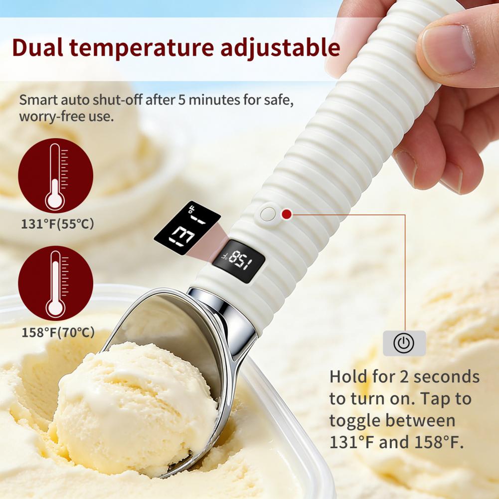Electric Heated Ice Cream Scoo - Ice Pick Pick review and price