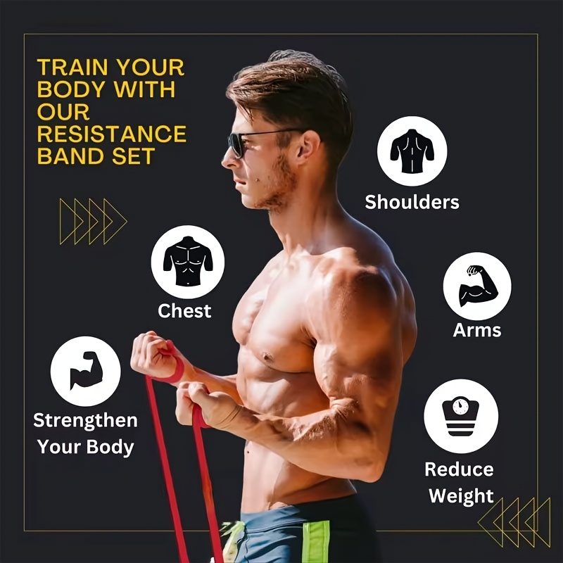 Men's Pull-Up Power Band Set,  - Home Bar Setup review and price