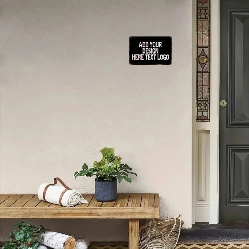 1pc Personalized Metal Wall Ar - Home Bar Cafe review and price